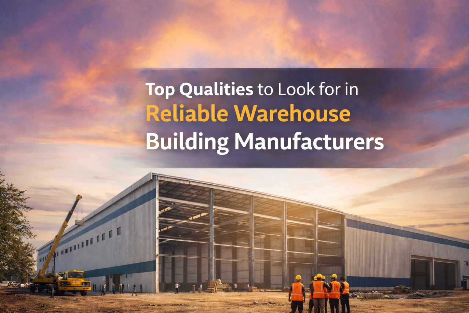 Top Qualities to Look for in Reliable Warehouse Building Manufacturers